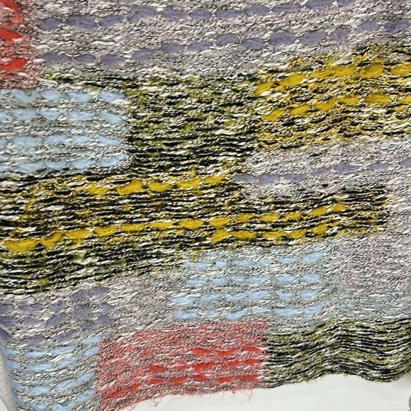 ANTHROPOLOGIE MOTH Multi-Color Knit Cashmere Blend Sweater Size Medium - Picture 8 of 16